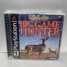 Cabela's Big Game Hunter Ultimate Challenge PS1 PlayStation 1 - Complete CIB