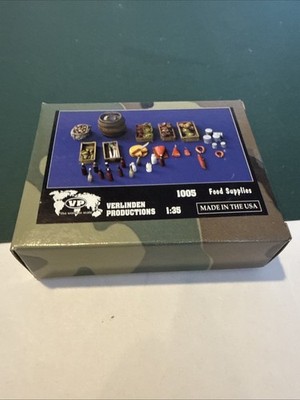 1/35 Food Supplies By Verlinden 