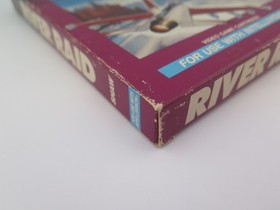 River Raid Intellivision Complete in Box CIB w/ Manual Overlays Tested & Working