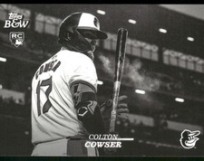 Colton Cowser 2024 Topps Black & White #93 Baltimore Orioles