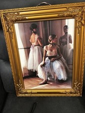 16 X 20 Douglas Hofmann Afternoon Rehearsalornate Gold Picture Frame Hanging