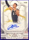 Victor Wembanyama 2023-24 Topps Royalty Rookie On Card Autograph RC #/99 Spurs