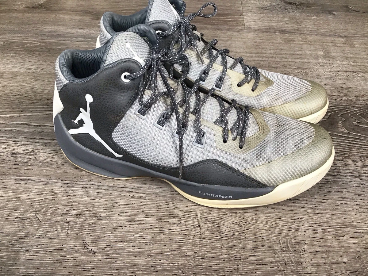 Nike Jordan Rising High 2 Wolf Men\'s Sz 11  Air Jordan Flight Speed Grey/Black Jordan Rising 2 High Wolf Grey for Sale | Authenticity  main image 4