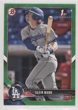 2018 Bowman Draft Green 63/99 Devin Mann #BD-15 s3g