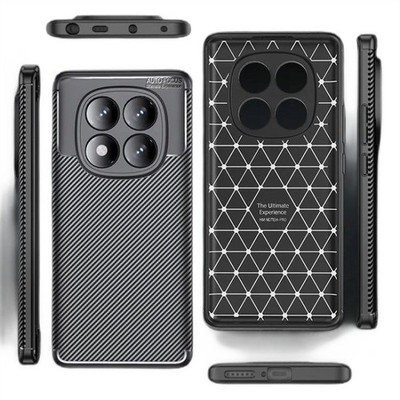 Für Xiaomi Redmi Note 15 5G - Handy Tasche Case Schutz Hülle Vennus Carbon ELITE