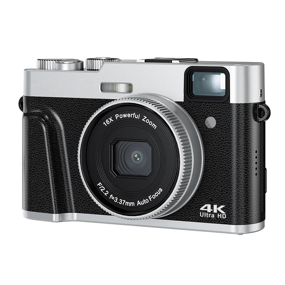 High definition retro digital camera 4K video 48 megapixel flash 2.8-inch screen - Image 3 of 4