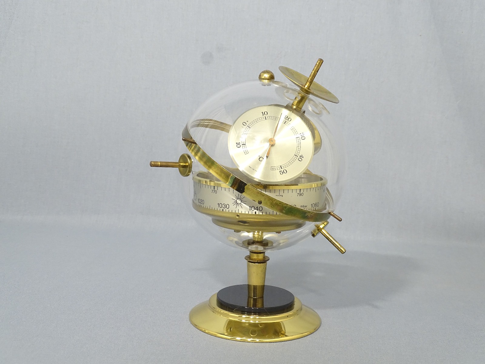 Sputnik Weather Station Barometer Hygrometer 50s Years Midcentury Modernist