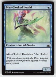 Mist-Cloaked Herald #43 - Rivals of Ixalan