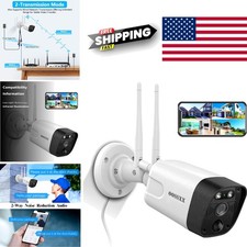 High Definition 5MP Wireless Security Camera with PIR Detection and Night Vision