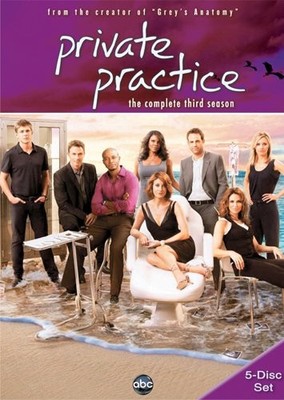 PRIVATE PRACTICE SEASON 3 New Sealed 5 DVD Set