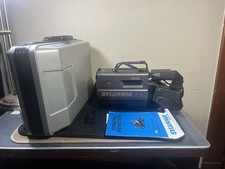 Vintage Sylvania VCC157AV01 VHS Video Camcorder w/Case/ UNTESTED/PARTS