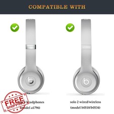 Beats Solo 3 Solo 2 Silver Replacement Headband Arch Band