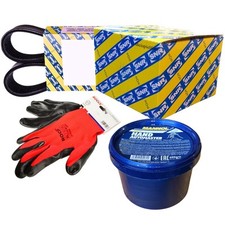 SNR Keilrippenriemensatz mit Spanner + Handschutz für BMW 1 F20 F21 2 F22 F87 3