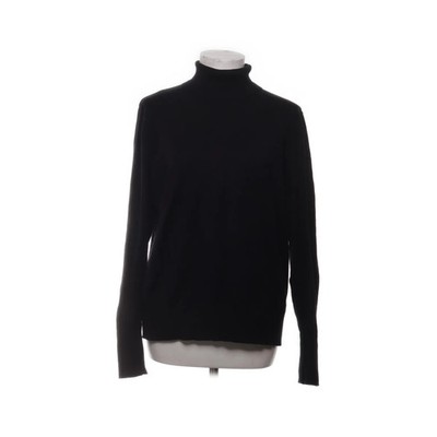 C&A, Rollkragenpullover, Größe: L, Schwarz, Elasthan/Polyamid/Viskose #mDM