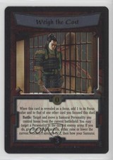 2005 Legend of the Five Rings (L5R) CCG - Lotus Edition LE Foil Weigh Cost #217