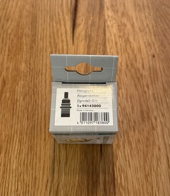 Hansgrohe Ecostat 1/2'' Absperreinheit Durchflussregelventil Spindel Messing 94142000