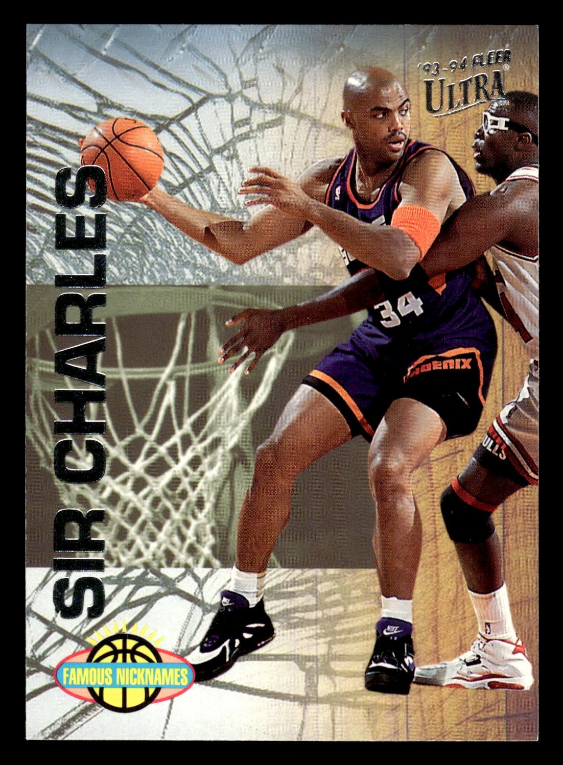 1993-94 Ultra #1 Charles Barkley Famous Nicknames