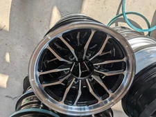 15" X 6" 6 LUG ON 5.5 ALUMINUM TRAILER WHEEL Gloss