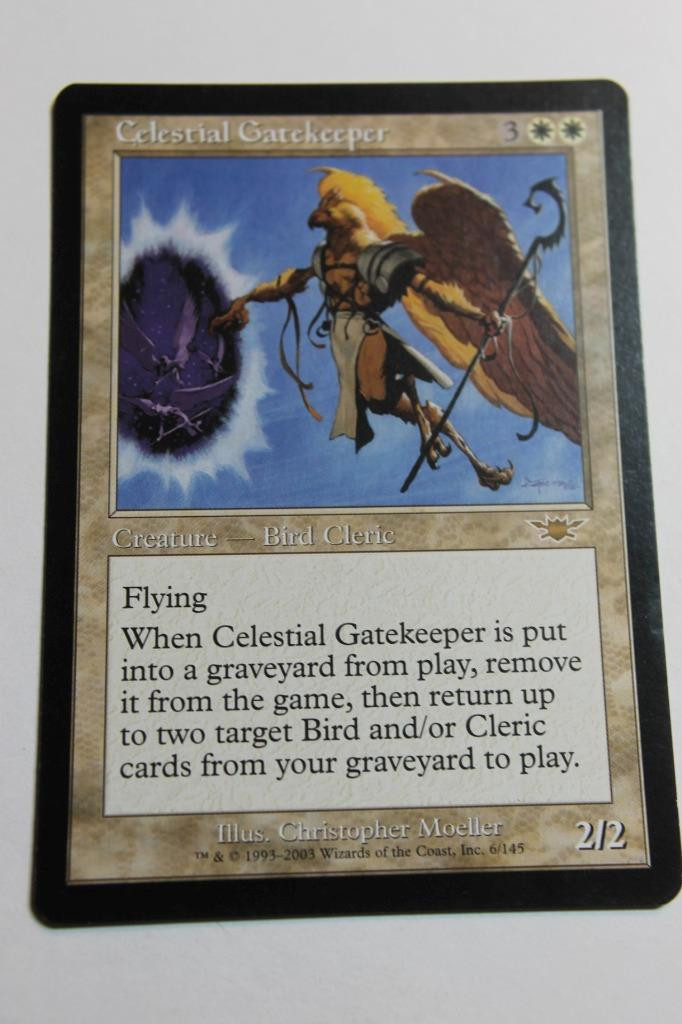 MTG Celestial Gatekeeper x1- -Legions-Lightly Played