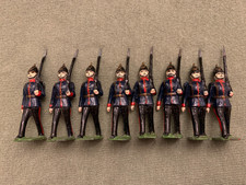 Preußen ca. 1900, 10 Mann, 52/54mm Figuren, Zinn