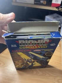 Bionic Commando CIB Nintendo NES completo di scatola testato e funzionante