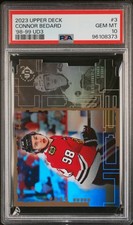 2023 UD EXTENDED SER 1998-99 UD3 #3 CONNOR BEDARD PSA 10