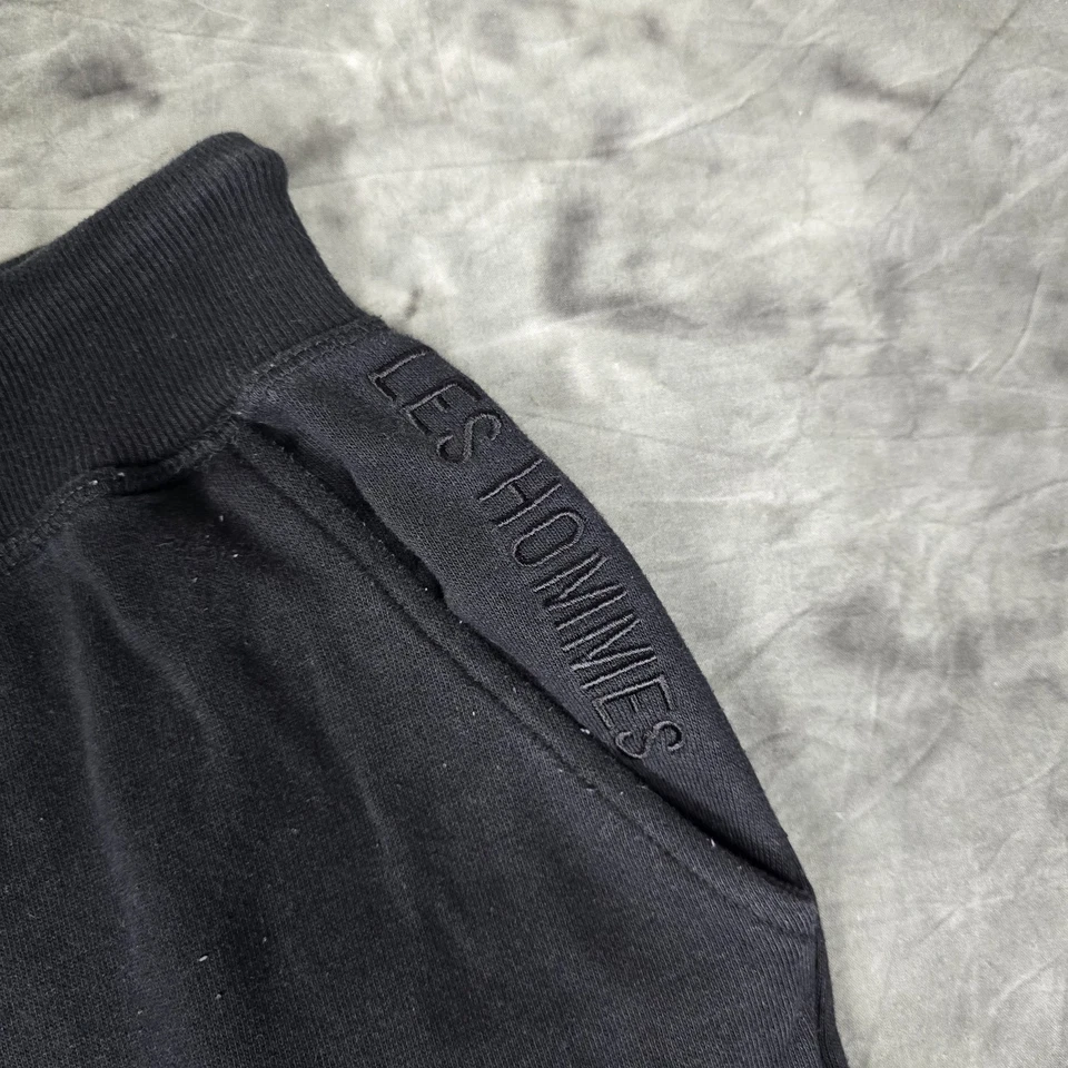 Pantalones deportivos Les Hommes Notte Vandebosch talla XL negros Foto 3 de 4