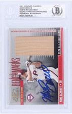 Mike Schmidt Phillies Signed 2021 Donruss Classics Benchmarks #BM-15 BAS 10 Card