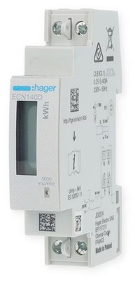Hager ECN140D Energiezähler 1phasig, direkt 40A, 1M