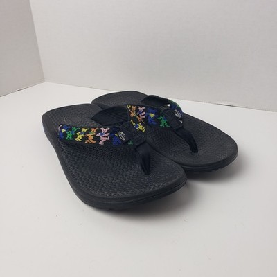 Chacos Grateful Dead Dancing Bears Womens Size Black Sandals