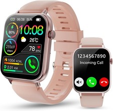 Smart Watch for Men Women, 1.85" HD Touchscreen Smartwatches with Message Call 