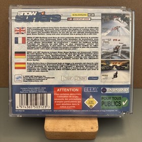 Snow Surfers | Tested | Sega Dreamcast | Case & Manual Included