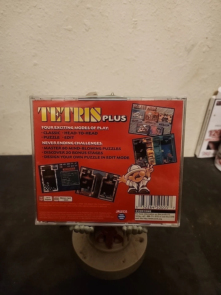 Tetris Plus (Sony PlayStation 1, 1996) NEW Sealed PS1 Free Shipping - Image 2 of 3