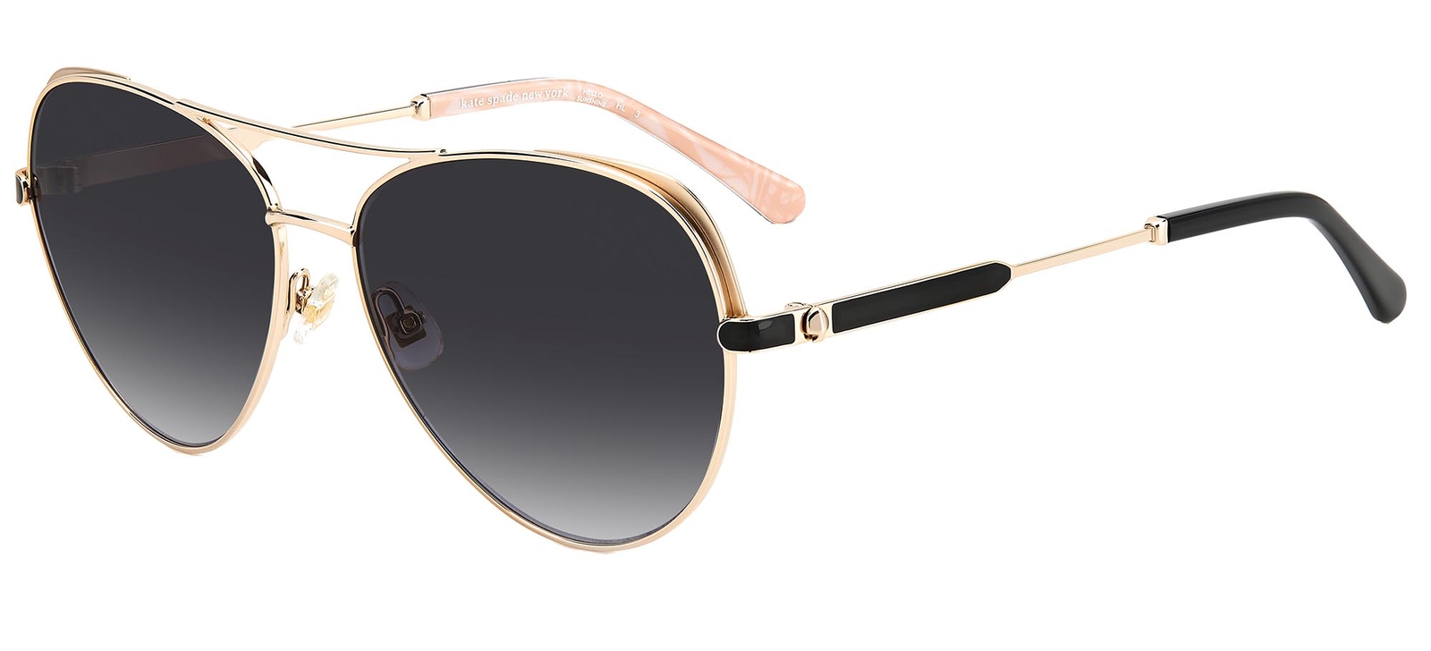 Occhiali da Sole Kate Spade KATALINA/G/S GOLD/GREY SHADED 59/15/140 donna