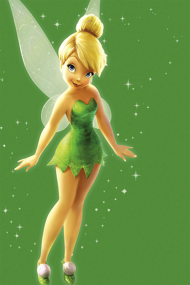 BRUNT tinker bell タンカラー Tinker Bell Fairy Family Animation Movie Wall Art Home Decor