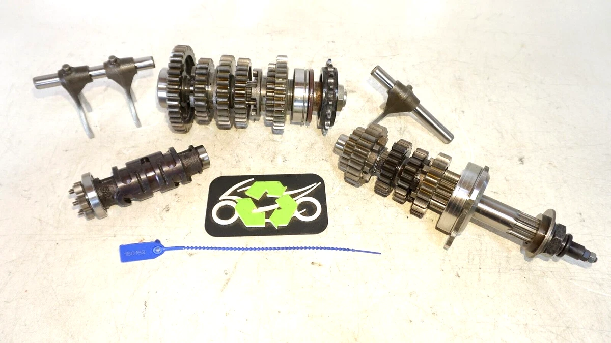 その他 M 2009 -17 YAMAHA FZ6R TRANSMISSION GEARS GEARBOX DRUM SHIFT FORKS