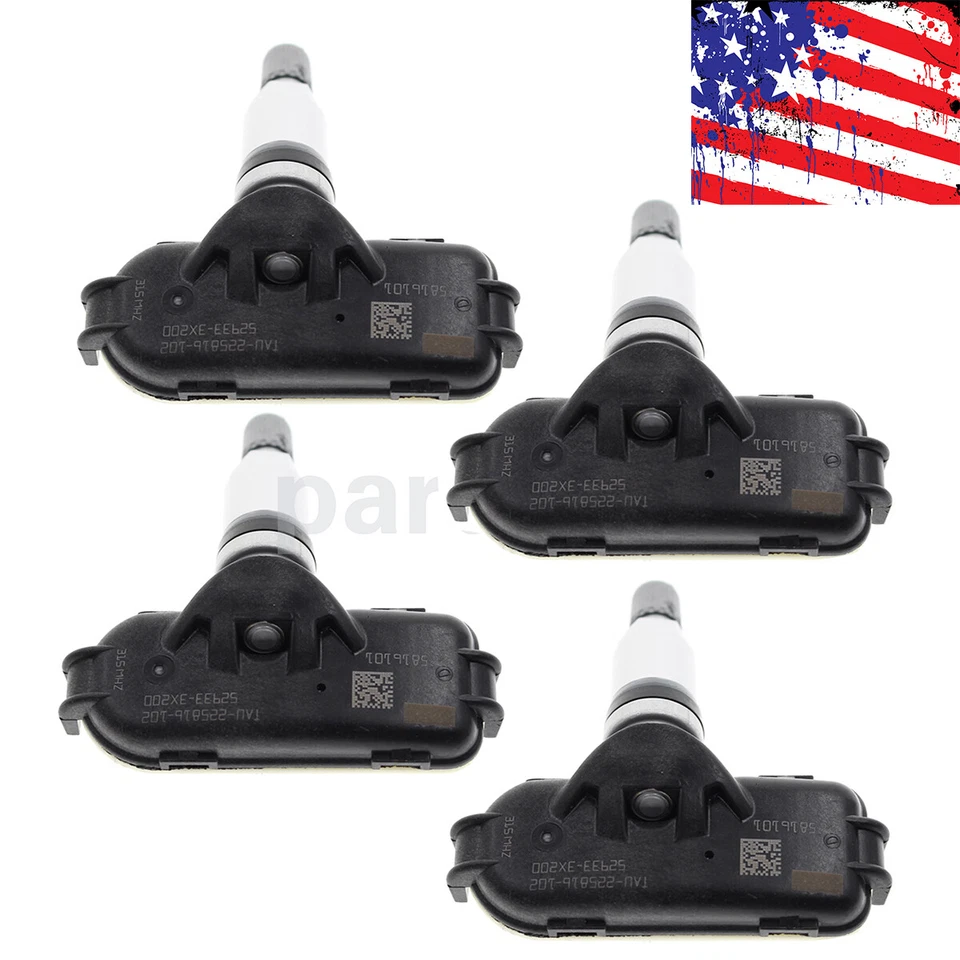 Sensores de presión de neumáticos TPMS para Hyundai Elantra 2011-2013 2014-2015 Tucson 4 un. Foto 2 de 4