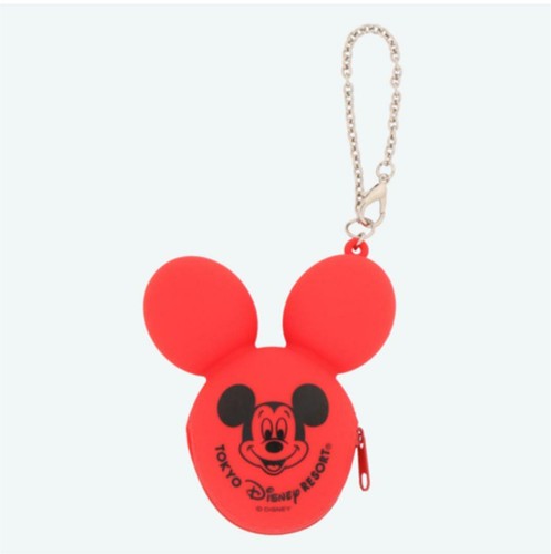 Tokyo Disney Resort Limited Mickey Balloon Bag Charm Case Red Pink Yellow Blue - Picture 8 of 9
