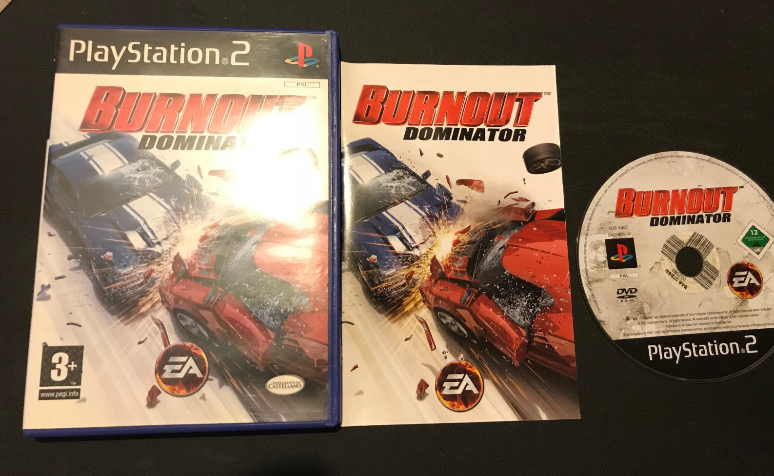 Burnout Dominator PS2 Play Station 2 Pal ESPAÑOL