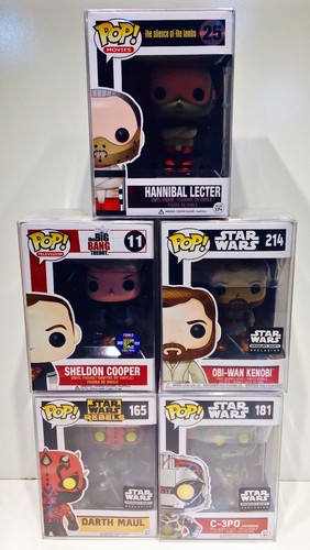 15 FUNKO POP! 4" Box Protectors! Acid Free Crystal Clear Cases For Vinyl Figures - Picture 8 of 11