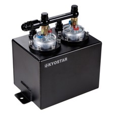 New 3l Dual Fuel Surge Tank Kit With An10 Fuel Rail 2x Silver 044 Fuel Pump Us