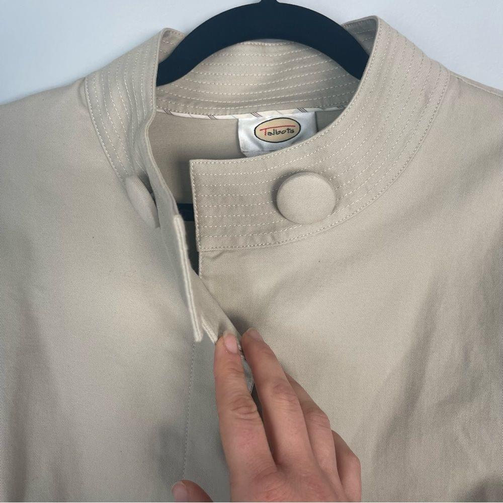 Talbots Women's Medium Button Down Stretch Blazer… - image 6