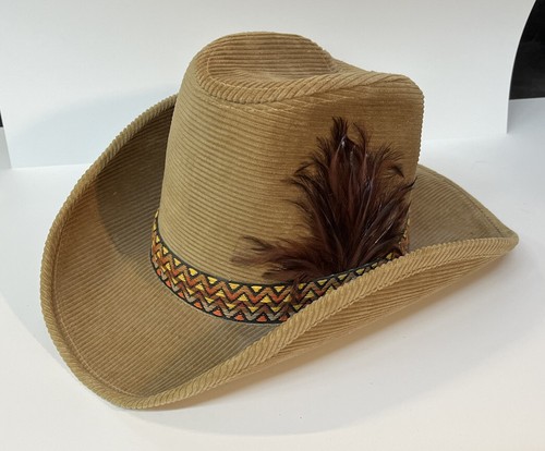 CORDUROY HUSHPUPPY MENS COWBOY HAT 