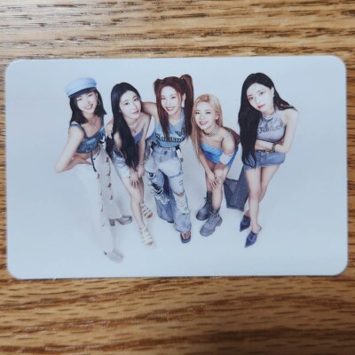 Group Official Photocard Itzy Kill My Doubt PopUp Trading Card Kpop Genuine