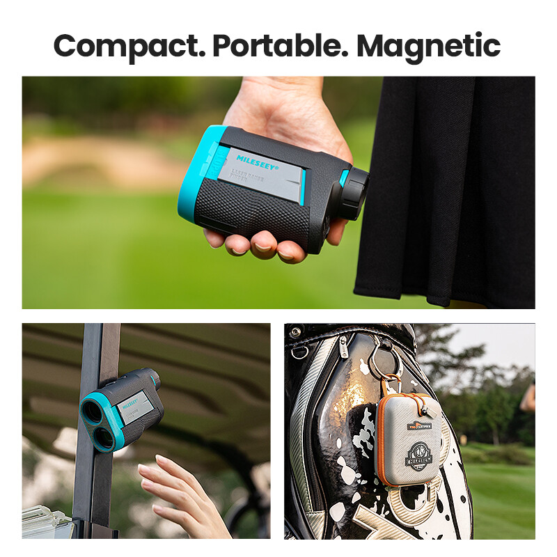 Mileseey Golf Rangefinder with Slope, Flag Pole Locking Vibration