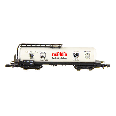 Rare Vintage 1991 Marklin Mini-Club 31741 German Z Scale Technik Erfahren Tanker