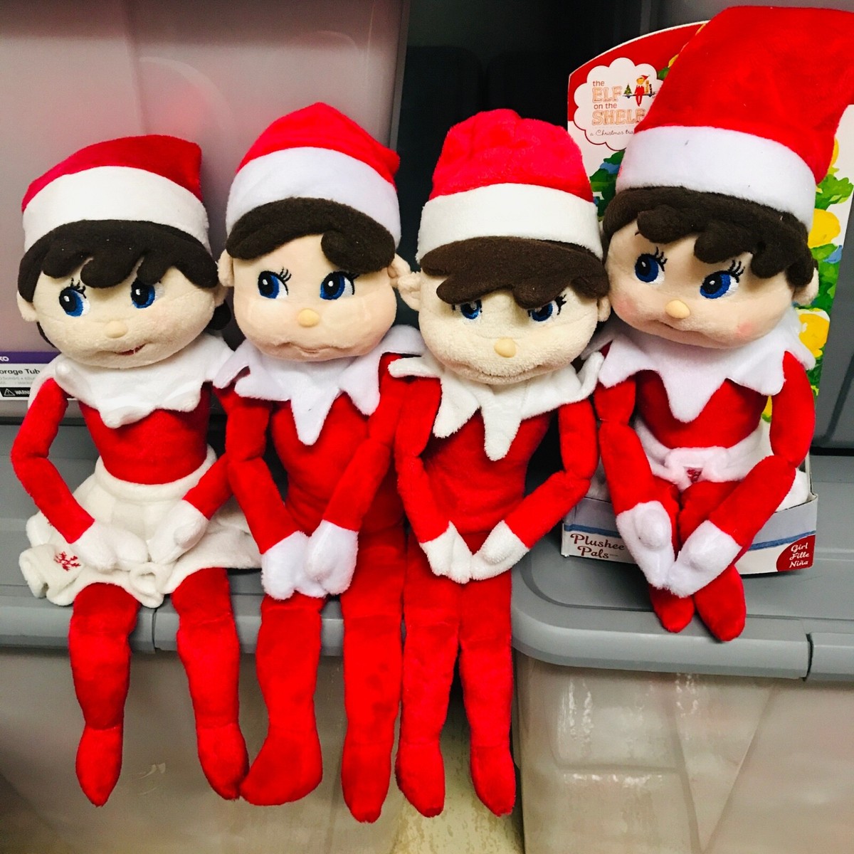 The elf on the shelf a Christmas tradition Plushee pals