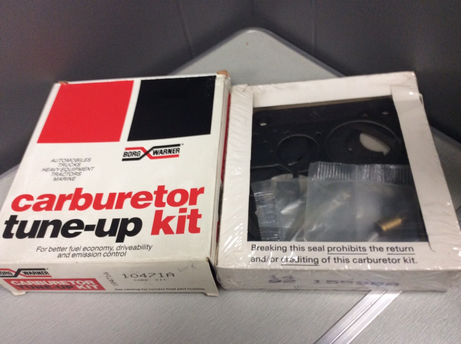 Warner Carburetor TuneUp Kit 10471A, NEW eBay