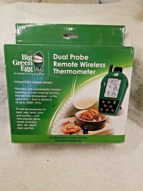 Big Green Egg Dual Probe Wireless Thermometer 116383 for sale online | eBay