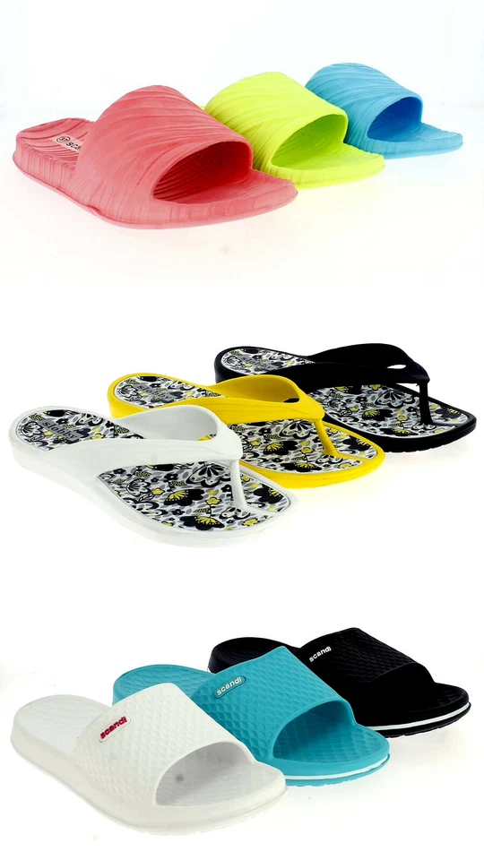 MARKENLOS DAMEN MÄDCHEN CLOGS ZEHENTRENNER SCHUHE BADESCHUHE PANTOLETTE STRAND GR. 36 - 42